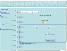 Tablet Screenshot of kasparek.org